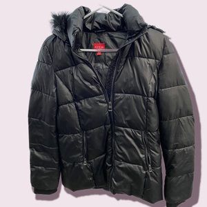Guess puffer jacket, black, size S